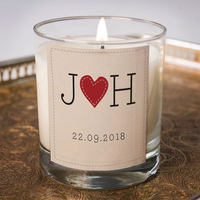 Personalised Scented Candle - Initials