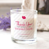 Personalised Scented Candle - Thank You Godmother