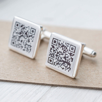 Personalised Secret Message Cufflinks
