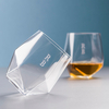 Personalised Seneca Geometric Crystal Glasses