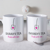 Personalised Set Of 2 Mugs - Made With Love