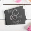 Personalised Set Of 2 Slate Coasters - Mr & Mrs
