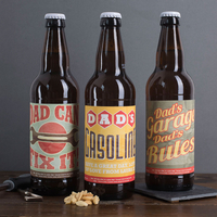 Personalised Set of Three Beers - Dad