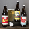 Personalised Set of Three Beers - Retro Hero