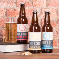 Personalised Set Of Three Beers - World