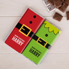 Personalised Set Of Two Chocolate Bars - Santa and Elf