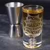 Personalised Shot Glass - POW! BLAM! KAPOW! BOOM!