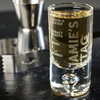 Personalised Shot Glass with Miniature - Stag Measuring