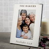 Personalised Silver-Plated Photo Frame - Any Message