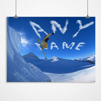 Personalised Ski Jump Print
