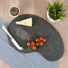 Personalised Slate Bean-Shaped Cheeseboard - DIY