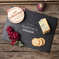 Personalised Slate Cheeseboard - Established