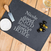 Personalised Slate Cheeseboard - Good Food