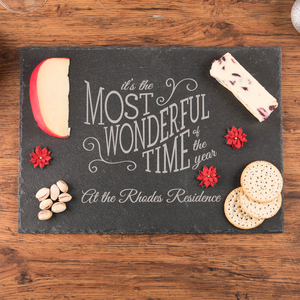 Personalised Slate Cheeseboard - It
