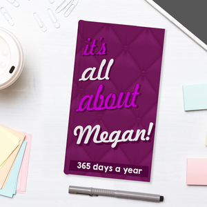 Personalised Slim Diary - All About