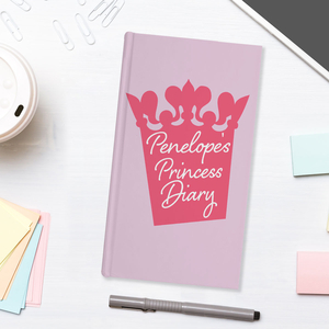 Personalised Slim Diary - Princess
