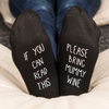 Personalised Socks - If You Can Read This