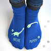 Personalised Socks - Dinosaur & Me