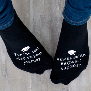 Personalised Socks - Graduation