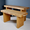 Personalised Solid Oak Bench
