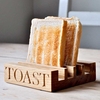 Personalised Solid Oak Toast Rack