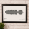 Personalised Soundwave Print