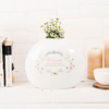 Personalised Spring Garden Bone China Vase