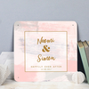 Personalised Square Couple Metal Sign