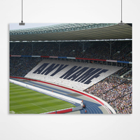 Personalised Stadium Crowd Print