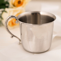 Personalised Stainless Steel Baby Cup