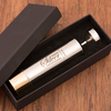 Personalised Stainless Steel Gun Cartridge Hip Flask - Silver Anniversary