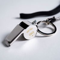 Personalised Stainless Steel Whistle