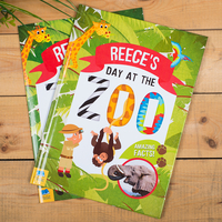 Personalised Story Book - A Day At The Zoo