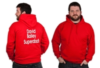 Personalised Superdad Hoodie
