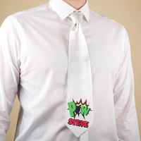 Personalised Superhero Tie