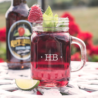 Personalised Tennessee Mason Jar - Initials