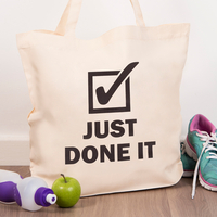 Personalised Tote Bag - Tick Box Any Message