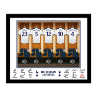 Personalised Tottenham Hotspur Dressing Room Print