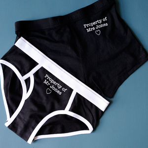 Personalised Underwear - Any Message