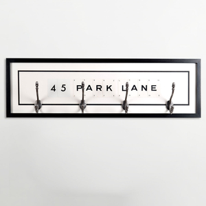 Personalised Vintage Letter Coat Hook