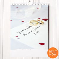 Personalised Wedding Calendar