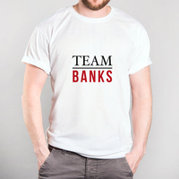 Personalised White T-Shirt - Team
