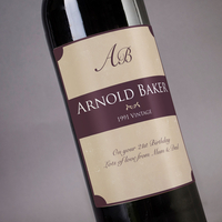 Personalised Wine - Birthday Vintage