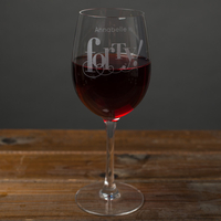 Personalised Wine Glass - Forty Years