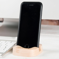 Personalised Wooden Smartphone Stand - Any Message