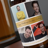 Photo Upload Beer - Gold,  4 Photos