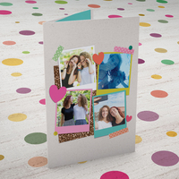 Photo Upload Card - Four Photos