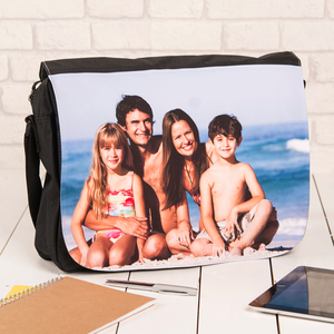 Photo Upload Messenger Bag