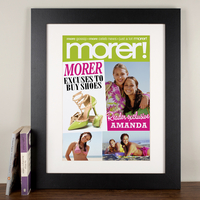 Photo Upload Morer! Magazine Print