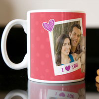 Photo Upload Mug - Hugs - Couples